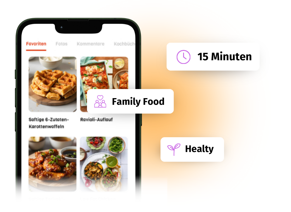 Tausende Heißluftfritteusen Rezepte: schnell, gesund, für die Familie und mehr. Air Fryer App mit schnellen, gesunden Rezepten und Gerichte für Familien.